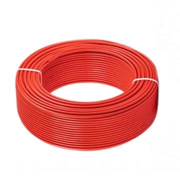 德力西/DELIXI 銅芯聚氯乙烯絕緣連接軟電線，ZC-RV-450/750V-1*2.5 紅(原型號RV升級) 售賣規(guī)格：100米/卷