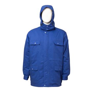 凯睿凯琦 防静电冬季棉服，FD2403004-165 网格防静电面料；细胆丝绵纤维续片，独立包装，蓝色 售卖规格：1袋