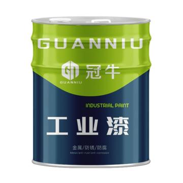 冠牛 醇酸调和漆，醇酸调和漆，国标P02紫色，5kg/桶 售卖规格：5公斤/桶