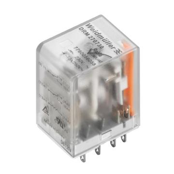 魏德米勒/Weidmuller DRM中间继电器，DRM570220L/4CO/220V DC 7760056091 售卖规格：20个/包