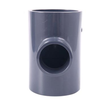三佑塑业 UPVC异径三通接头 耐酸碱腐蚀，UPVC，DN80-DN25/φ90-32，DN80转DN25/6857 售卖规格：1个