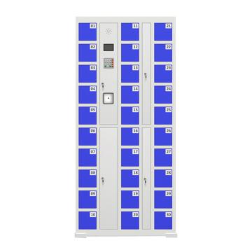 鍇源 智能手機(jī)充電柜,手機(jī)掃碼系統(tǒng),30門(mén),尺寸:820×300×1800，KY-SJG07 售賣(mài)規(guī)格：1臺(tái)