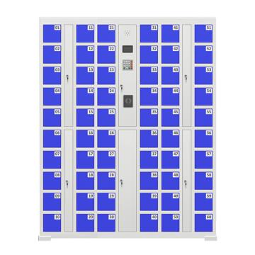 鍇源 智能手機(jī)充電柜,刷卡識(shí)別系統(tǒng),60門(mén),尺寸:1430×300×1800，KY-SJG15 售賣(mài)規(guī)格：1臺(tái)