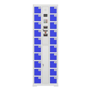 鍇源 智能手機(jī)充電柜,紅外線(xiàn)掃描系統(tǒng),20門(mén),尺寸:550×300×1800，KY-SJG16 售賣(mài)規(guī)格：1臺(tái)