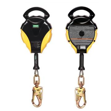 梅思安/MSA 速差器，10127257 沃克曼速差自控器，15米鍍鋅鋼纜，21mm開口掛鉤 售賣規(guī)格：1件