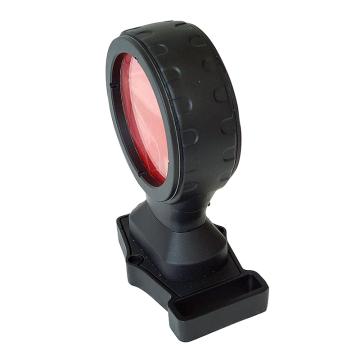 正輝 LED 雙面方位燈，F(xiàn)W5832 3W IP65，續(xù)航時間≥12h，3.7V，紅光，黑色 售賣規(guī)格：1個