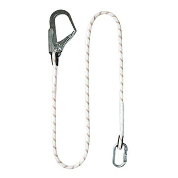 Raxwell 單鉤限位系繩，長(zhǎng)度1.8米，繩子直徑13mm，10條/箱，RW9701 售賣規(guī)格：1條