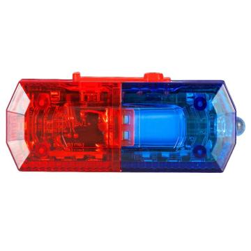功成狮 LED 肩灯 充电款 菱形 红蓝，GSSC0234 售卖规格：1个