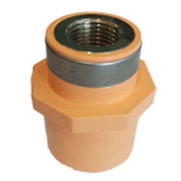 公元 铜内螺纹套管（带钢圈）（消防管件专用），NTG25，DN40，1_1/2" 售卖规格：1个