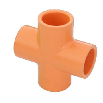 公元 平面四通（消防管件专用），Z4T25，DN25，1" 售卖规格：1个