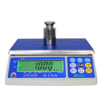 杰特沃 经济型电子计重秤，JTS-3CW 3kg，最小感量0.1g 售卖规格：1个