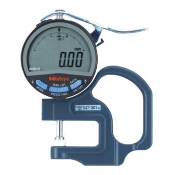三丰 数显厚度表，547-301A 0-10mm、公制、不含第三方检测 售卖规格：1个