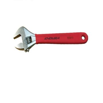 力易得 沾塑柄活扳手，10", E2013