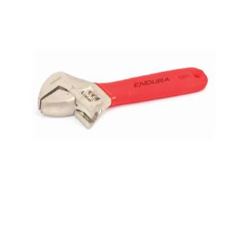 力易得 沾塑柄活扳手，6", E2011