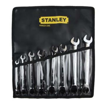 史丹利/STANLEY 8件公制雙向棘開兩用快扳套裝，TK922-23C 售賣規(guī)格：1套