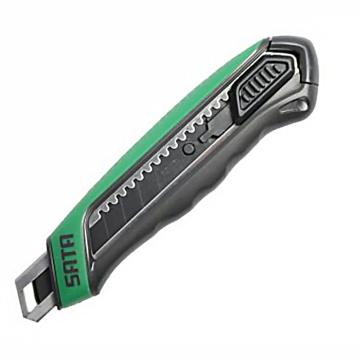 世达 T系列18MM橡塑柄旋钮美工刀，93482 售卖规格：1把