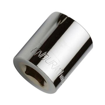 力易得 12.5mm系列公制加长型六角套筒，E3522 22mm 售卖规格：1个