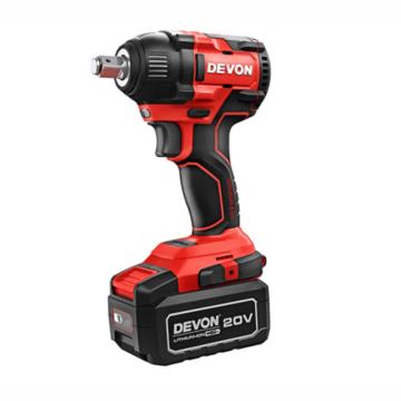 大有/DEVON 無刷鋰電沖擊扳手，5733-Li-20S2 Plus 20V/5.0Ah兩電一充 ，1/2"，350Nm，M10-M20，20V/5.0Ah兩電一充 售賣規(guī)格：1臺