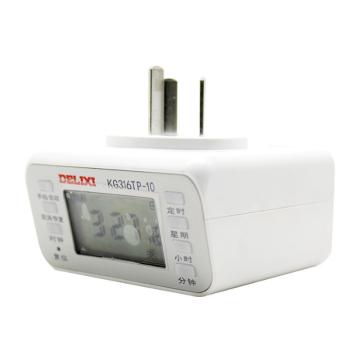 德力西/DELIXI 时控插座，KG316TP10D220 时控插座KG316TP-10D AC220V 售卖规格：1个