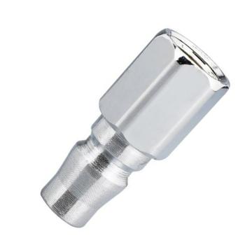 謙華智科 快速接頭，公頭，鐵鍍鉻，內(nèi)螺紋3分，PF-30 售賣(mài)規(guī)格：1個(gè)