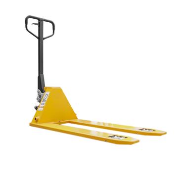 力拓中用 手動液壓搬運車，DF51mm25685 低放：51mm，載重(T)：2.5，貨叉寬度(mm)：685，聚氨酯輪貨叉長度1220mm 售賣規(guī)格：1臺