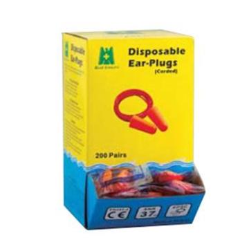 藍(lán)鷹/BLUE EAGLE 子彈型PU發(fā)泡材質(zhì) 帶線，EP5C 200副/盒 售賣規(guī)格：1盒