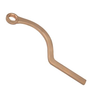 維度/WEDO 防爆彎柄單頭梅花扳手，BE157A-41 售賣規(guī)格：1把