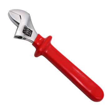 維度/WEDO 絕緣浸塑活扳手，IN527A-10 售賣規(guī)格：1把