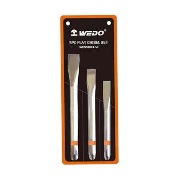 維度/WEDO 3件套扁鑿，WEDO2874-S3 售賣規(guī)格：1套