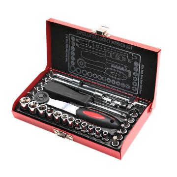 维度/WEDO 33件1/4系列公制套筒组套，WD157A-33 售卖规格：1个