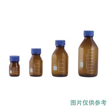 西域推荐 经济型螺口试剂瓶(棕色)，500ml，CC-4330-03 售卖规格：1个