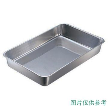 IKD 不锈钢方形托盘(易清洁型)，1-8676-10 售卖规格：1个