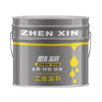 甄薪/ZX 单组份水性环氧地坪漆，国标中灰色，水性环氧地坪漆，B02，8kg/桶 售卖规格：8千克/桶