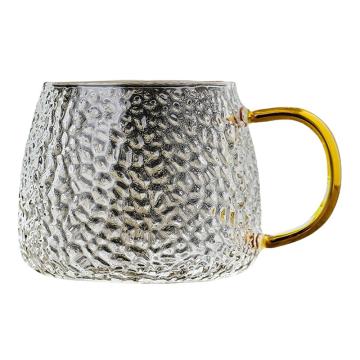 功成狮 锤纹玻璃水杯，GFUD0403 锤纹玻璃水杯400mL 售卖规格：1个