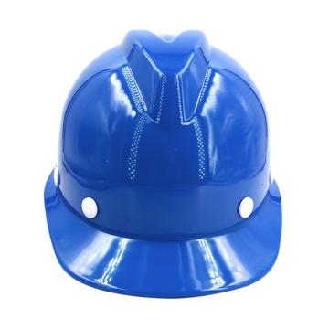 Raxwell 玻璃鋼安全帽，V型，藍(lán)色，RW5183 售賣規(guī)格：1頂