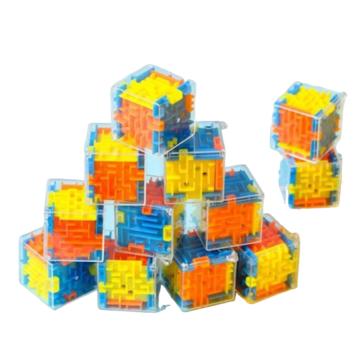 功成狮 小学生奖励小礼品，GFUD0688 3D六面立体迷宫10个混发 售卖规格：1个
