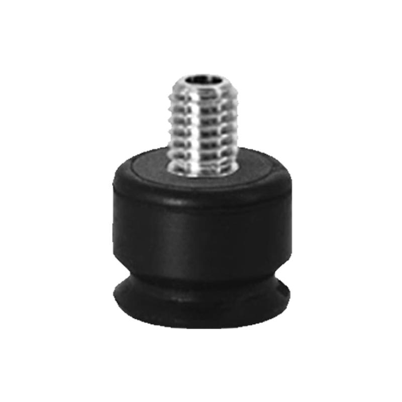 VRK VP-K系列單層防滑真空吸盤，VP-10KN-A5 外螺紋 吸盤直徑10mm 黑色橡膠 安裝螺紋M5×0.8 售賣規(guī)格：1個