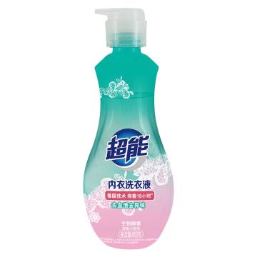 超能 洗衣液，6910019022563 内衣内裤专用 抑菌去血渍去异味 860g 售卖规格：1瓶