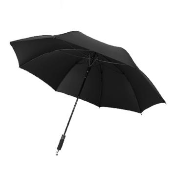 功成狮 定制黑色雨伞，GUFD0065 27寸黑胶劳斯莱斯同款-定制logo单色-天府九里 售卖规格：1把