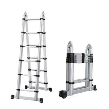 奥鹏 铝合金多功能关节竹节梯，奥鹏AP-509A-560 载重150Kg，人字梯展开高度2.8米,直梯5.6米 售卖规格：1个