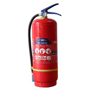Raxwell 淮海联名 GB4351-2023新标，手提式干粉灭火器6KG，MF/ABCE6，RMF0006 售卖规格：1个