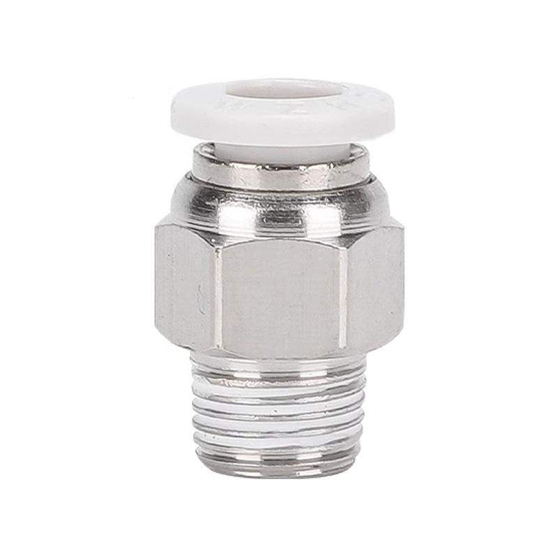 VRK 精品PC螺纹直通，PC4-01白色 售卖规格：1个