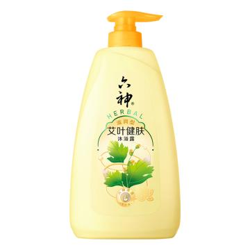 六神 艾叶健肤沐浴露，滋润型 1L 售卖规格：1瓶