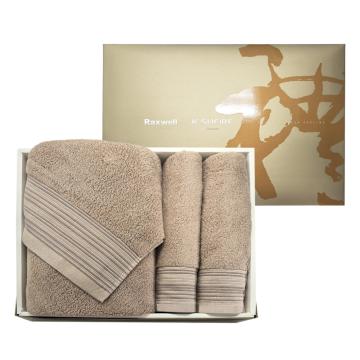 Raxwell | 金號 毛巾套裝，RJCT0014 棕色 售賣規(guī)格：1盒