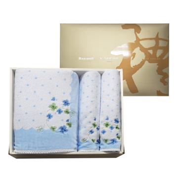 Raxwell | 金號 毛巾套裝，RJCT0016 藍色 售賣規(guī)格：1盒
