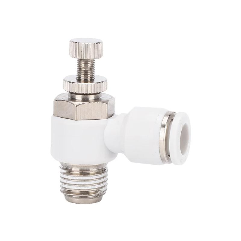 VRK 精品SL可調(diào)節(jié)流閥，SL12-02/白色 售賣規(guī)格：1個(gè)