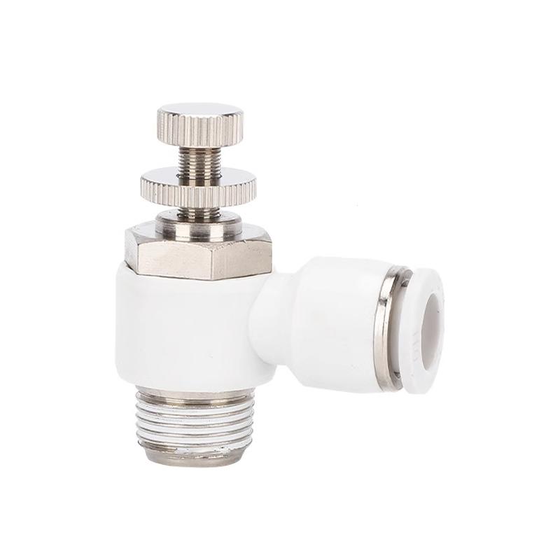 VRK 精品SL可調(diào)節(jié)流閥，SL8-04/白色 售賣規(guī)格：1個(gè)