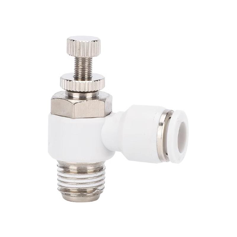 VRK 精品SL可調(diào)節(jié)流閥，SL6-03/白色 售賣規(guī)格：1個(gè)