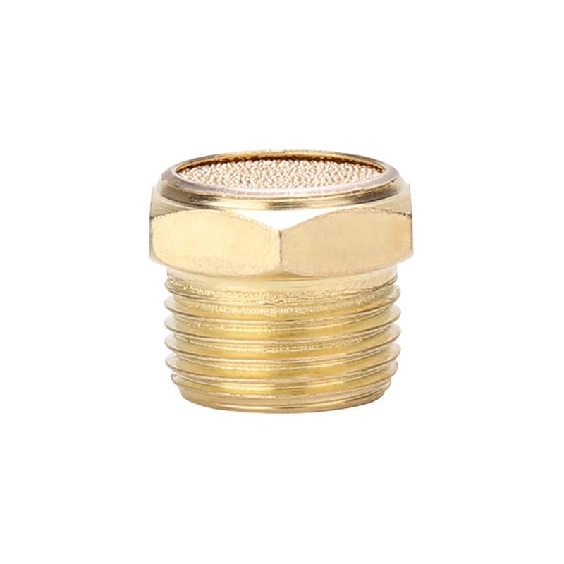 VRK 氣動消音器，SML-04平頭半銅4分 售賣規(guī)格：1個