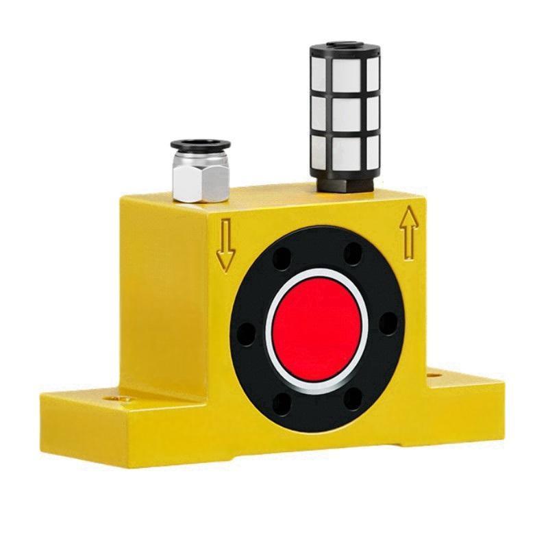 謙華智科 鋁合金小型渦輪式助流空氣氣動(dòng)震蕩振動(dòng)器，GT32 耐磨軸承，快插10mm-安裝孔中心距130mm 售賣規(guī)格：1個(gè)